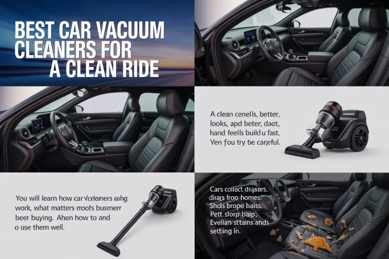 Best Car Vacuum Cleaners for a Clean Ride