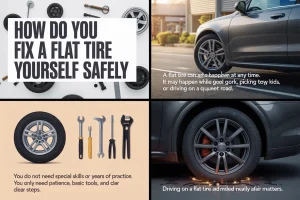 How Do You Fix a Flat Tire Yourself Safely