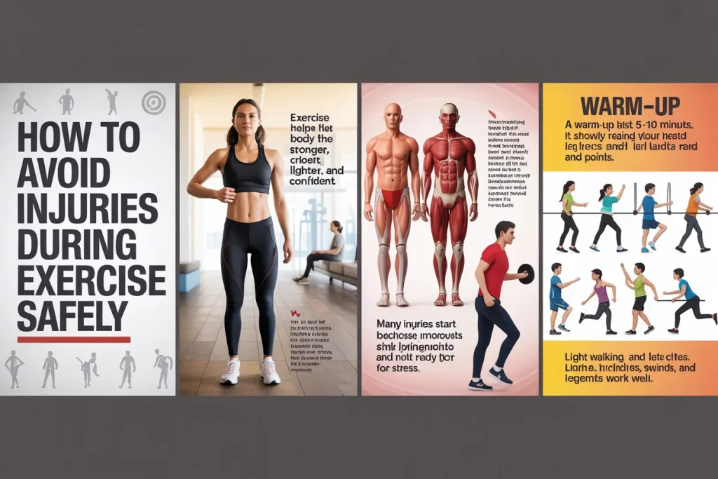 How to Avoid Injuries During Exercise Safely