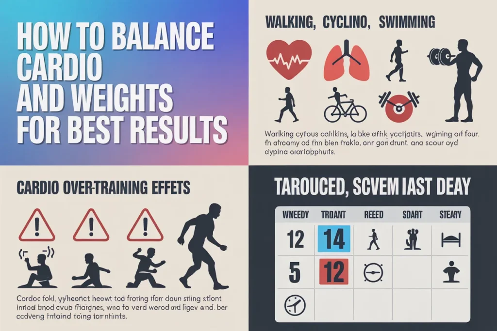 How to Balance Cardio and Weights for Best Results