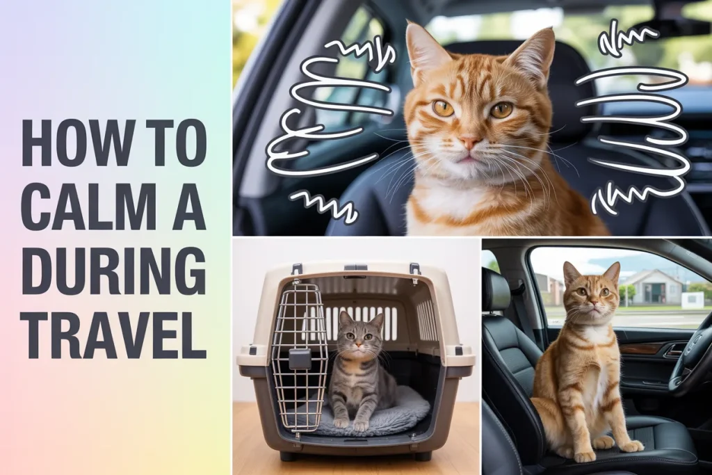 How to Calm a Cat During Travel