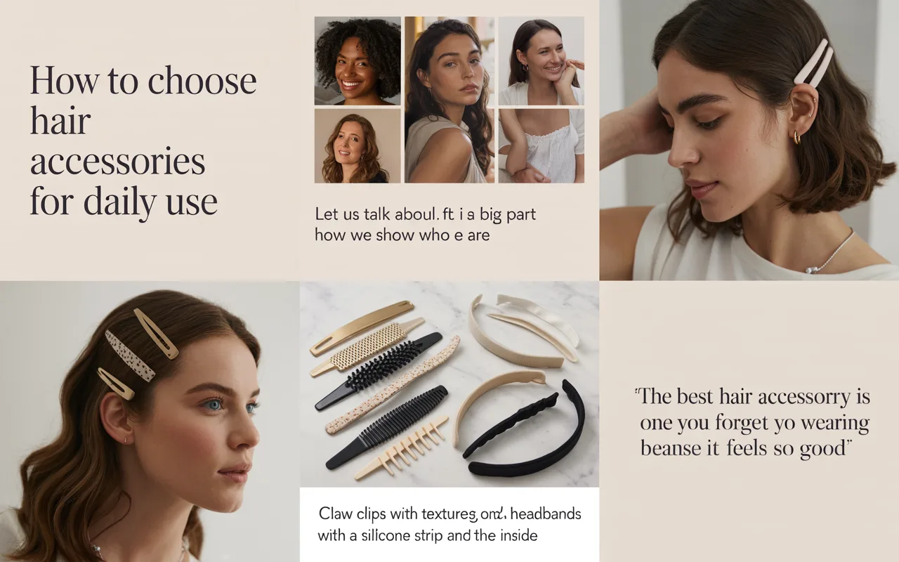 How to Choose Hair Accessories for Daily Use