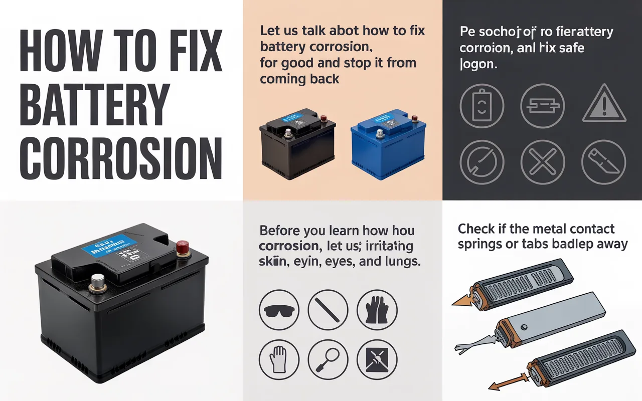 How to Fix Battery Corrosion