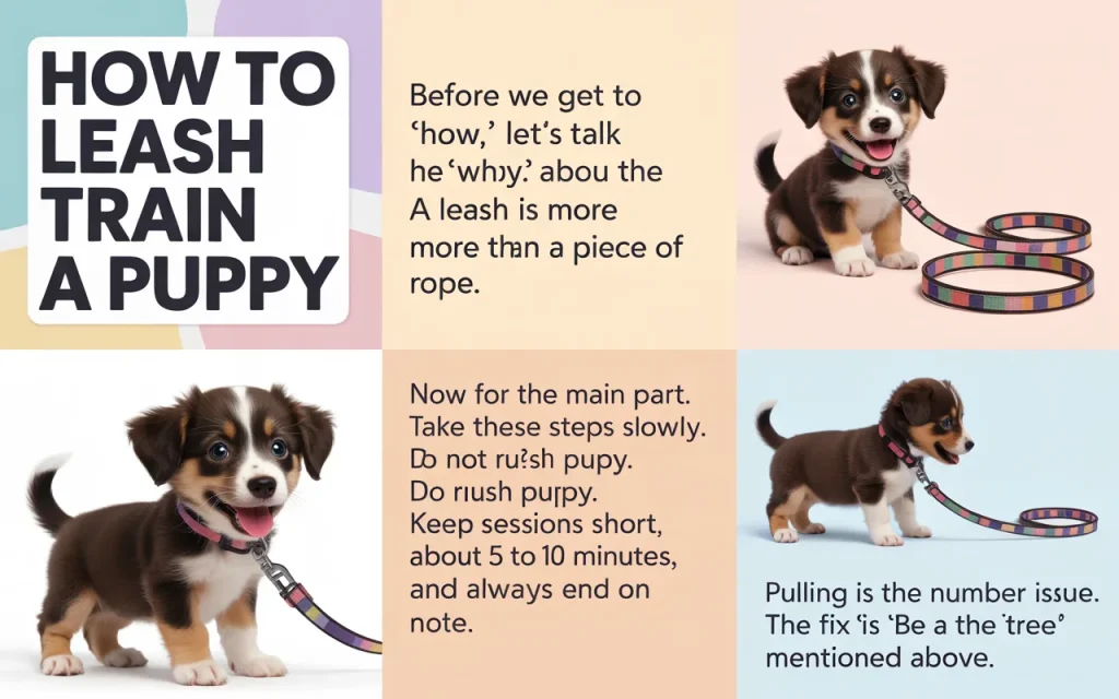 How to Leash Train a Puppy