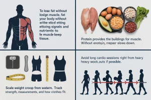 How to Lose Fat Without Losing Muscle