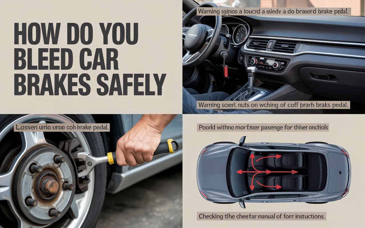 How Do You Bleed Car Brakes Safely