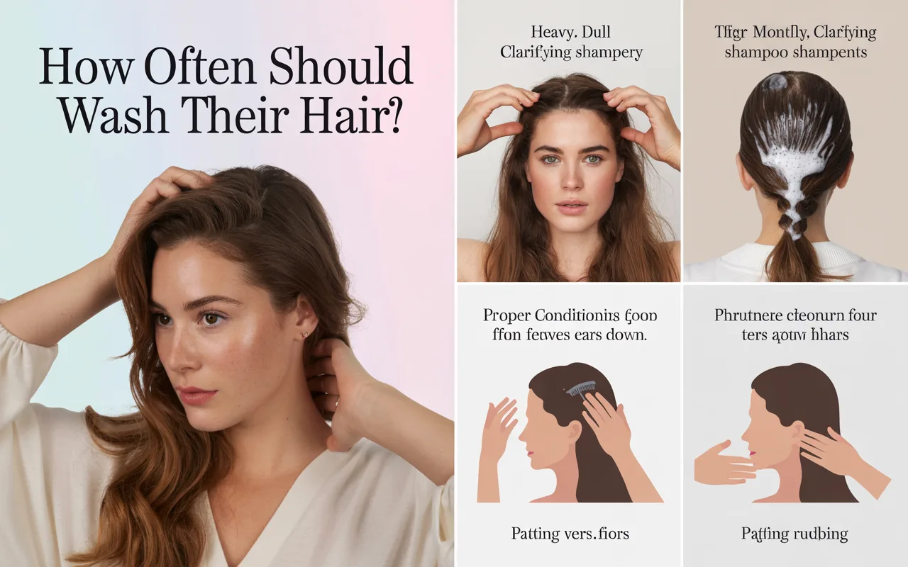 How Often Should Women Wash Their Hair