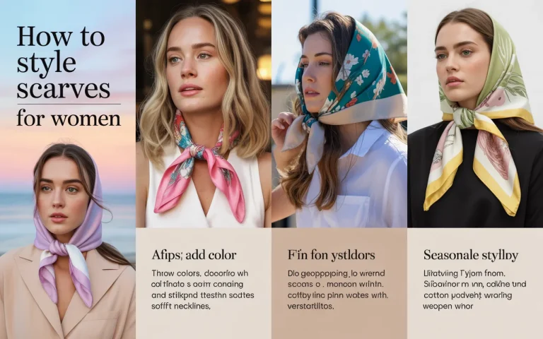 How To Style Scarves For Women