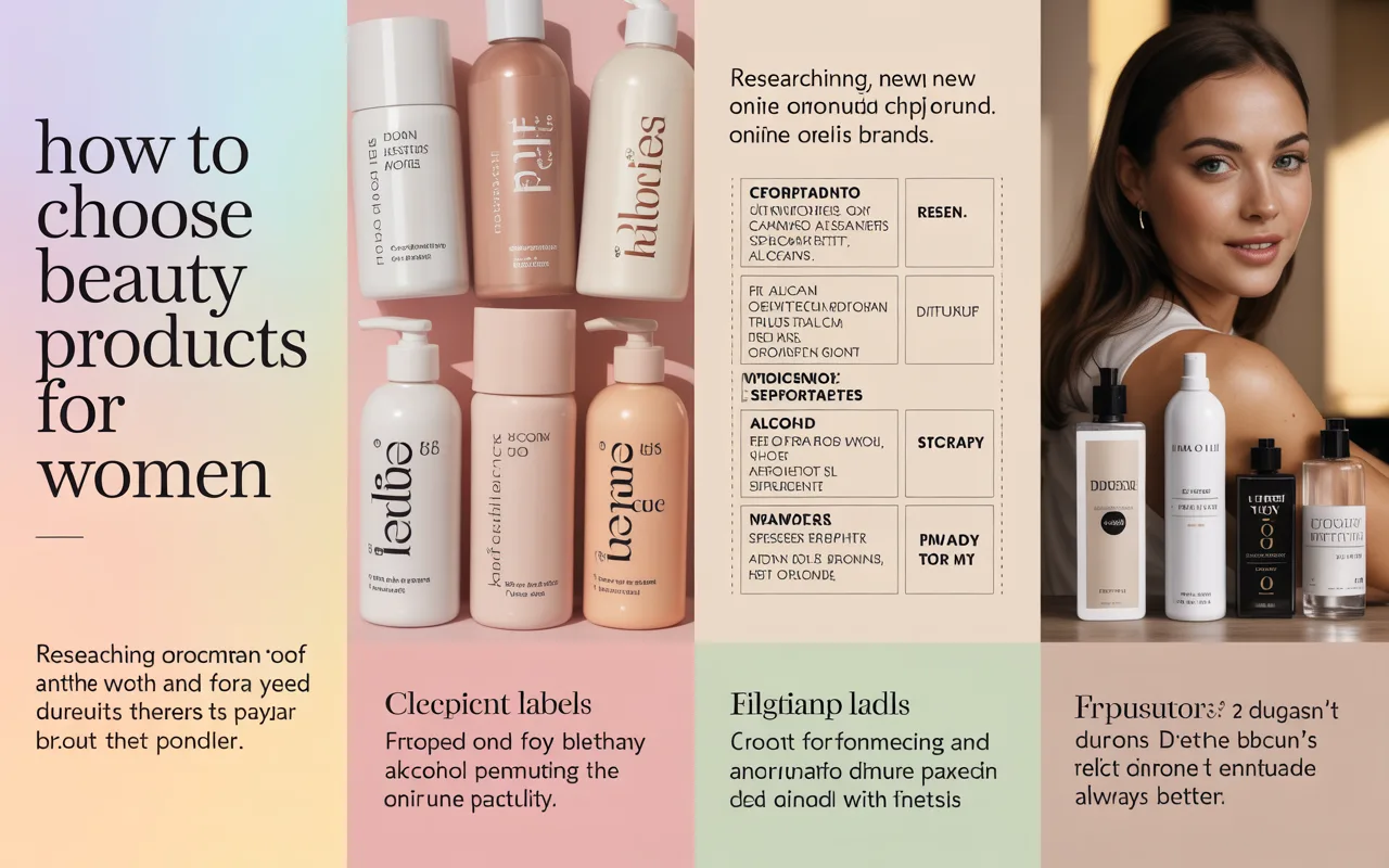 How to Choose Beauty Products For Women