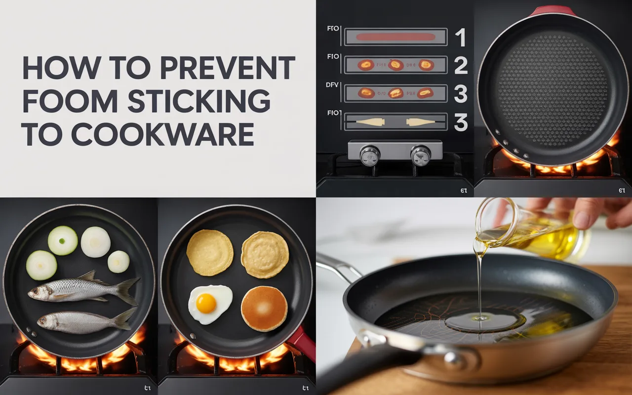 How to Prevent Food From Sticking to Cookware