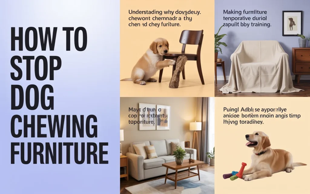 How to Stop Dog Chewing Furniture