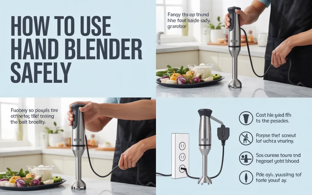 How to Use Hand Blender Safely