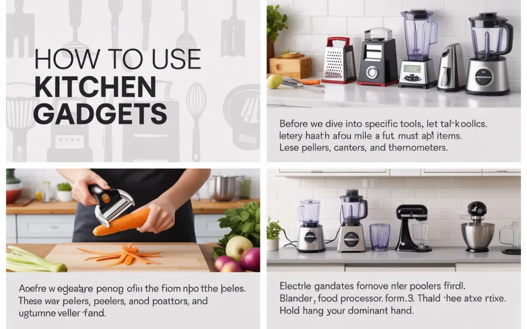 How to Use Kitchen Gadgets
