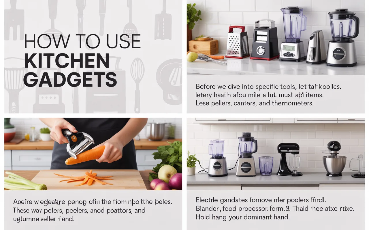 How to Use Kitchen Gadgets