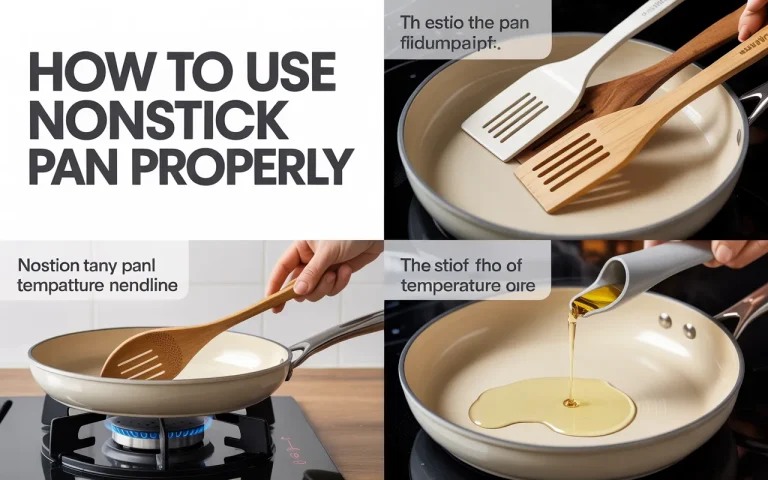How to Use Nonstick Pan Properly