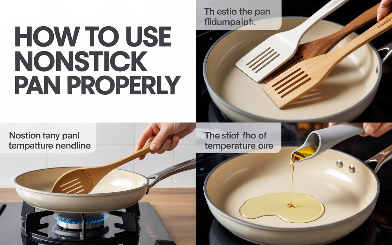 How to Use Nonstick Pan Properly