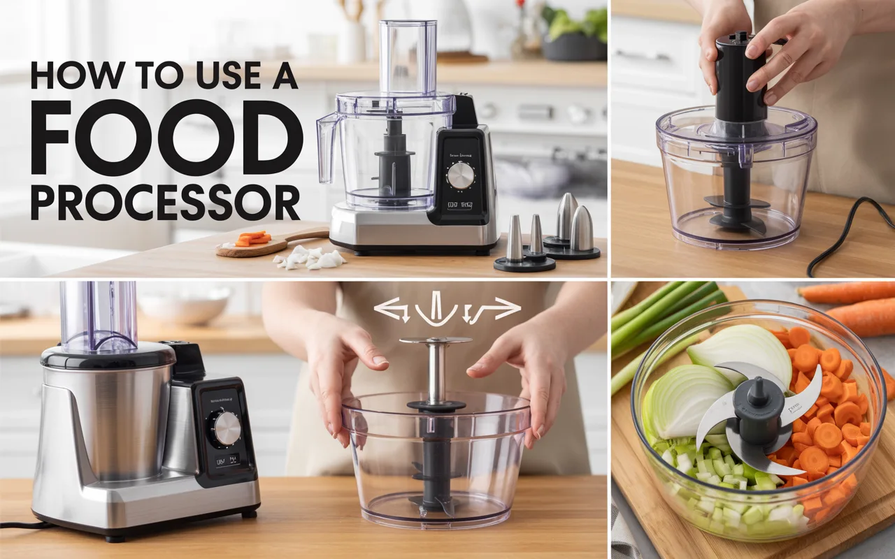 How to Use a Food Processor