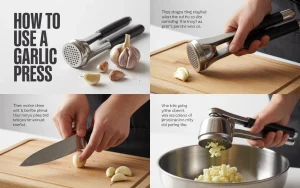 How to Use a Garlic Press