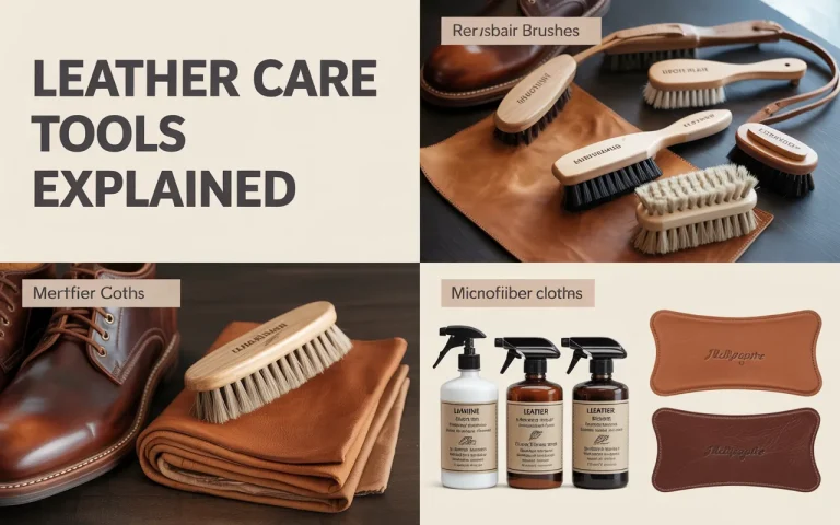 Leather Care Tools Explained