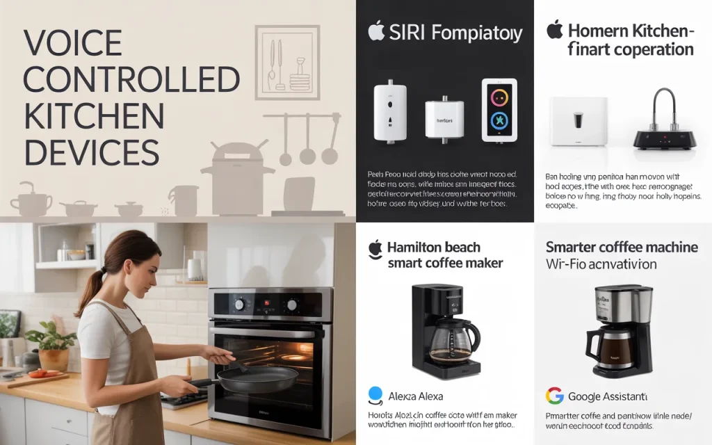 Voice Controlled Kitchen Devices