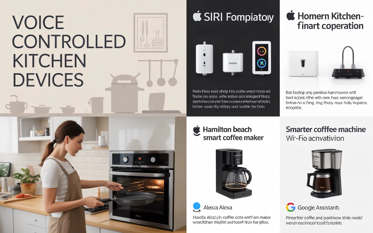 Voice Controlled Kitchen Devices