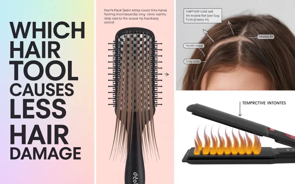Which Hair Tool Causes Less Hair Damage