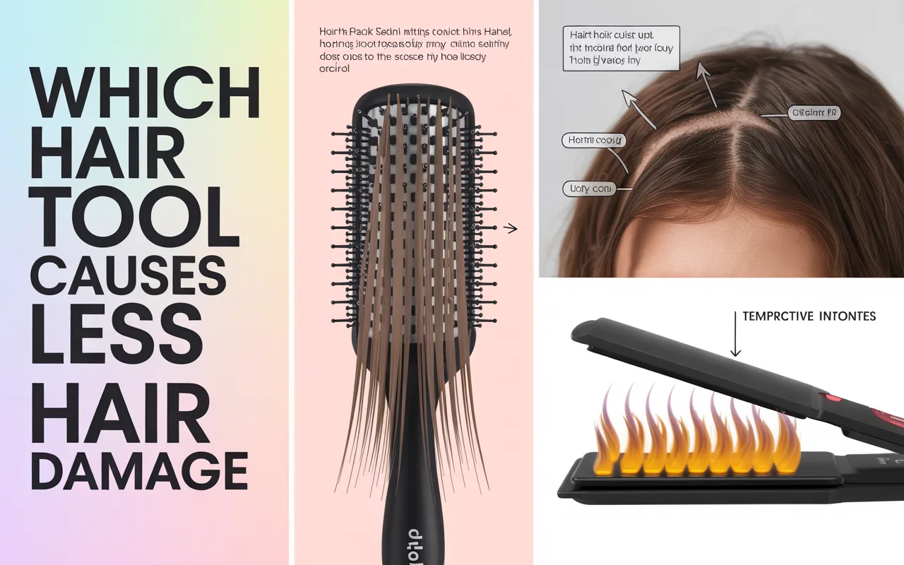 Which Hair Tool Causes Less Hair Damage