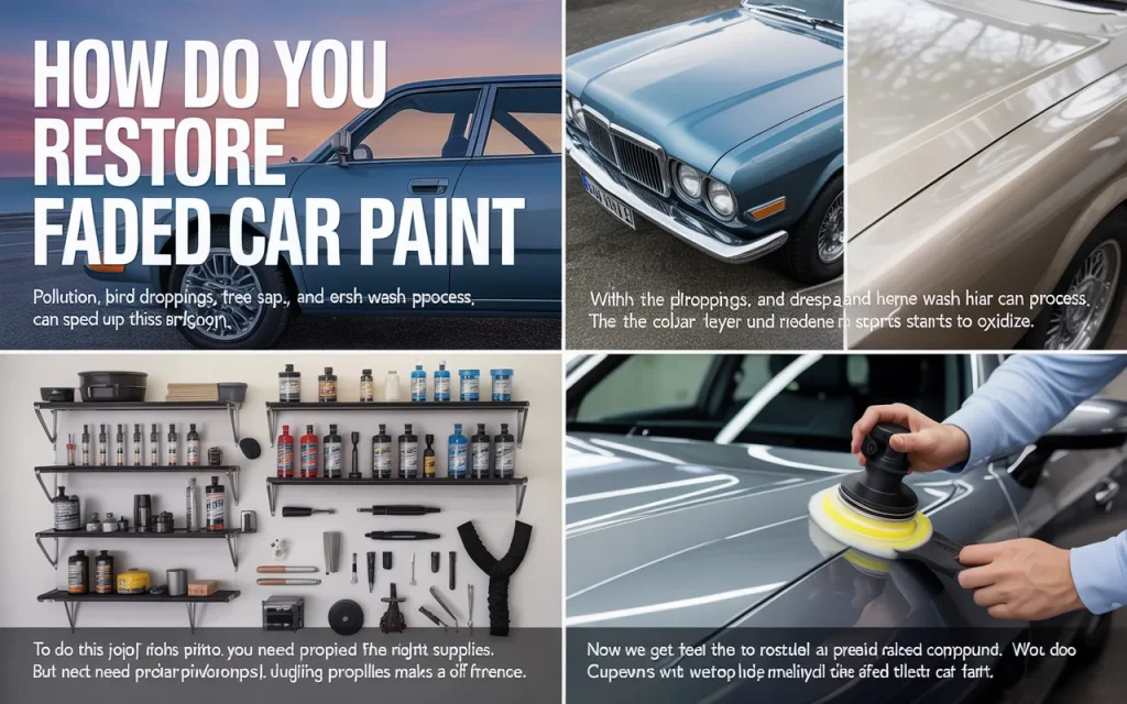 How Do You Restore Faded Car Paint