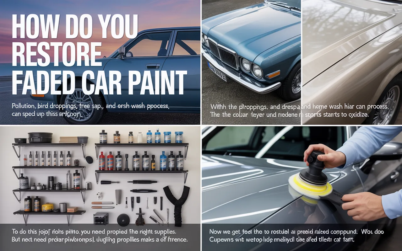 How Do You Restore Faded Car Paint