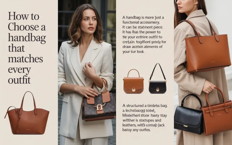 How To Choose A Handbag That Matches Every Outfit