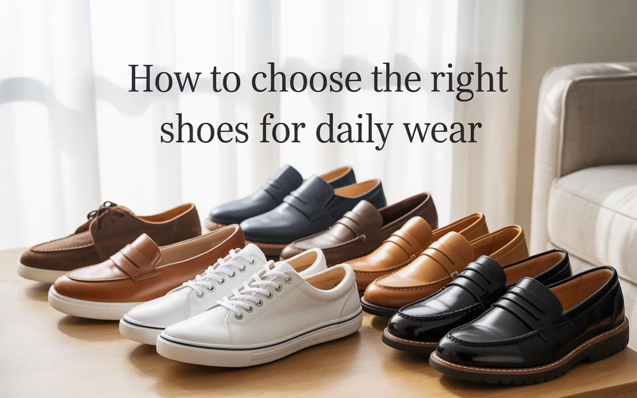 How To Choose The Right Shoes For Daily Wear