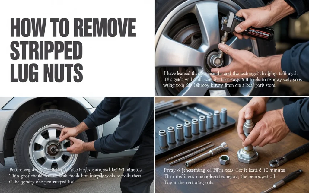 How To Remove Stripped Lug Nuts