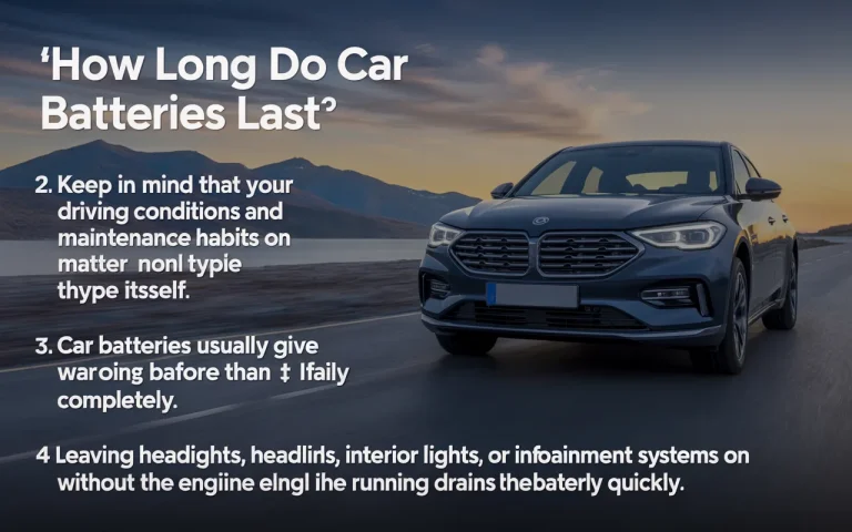 How long do car batteries last?