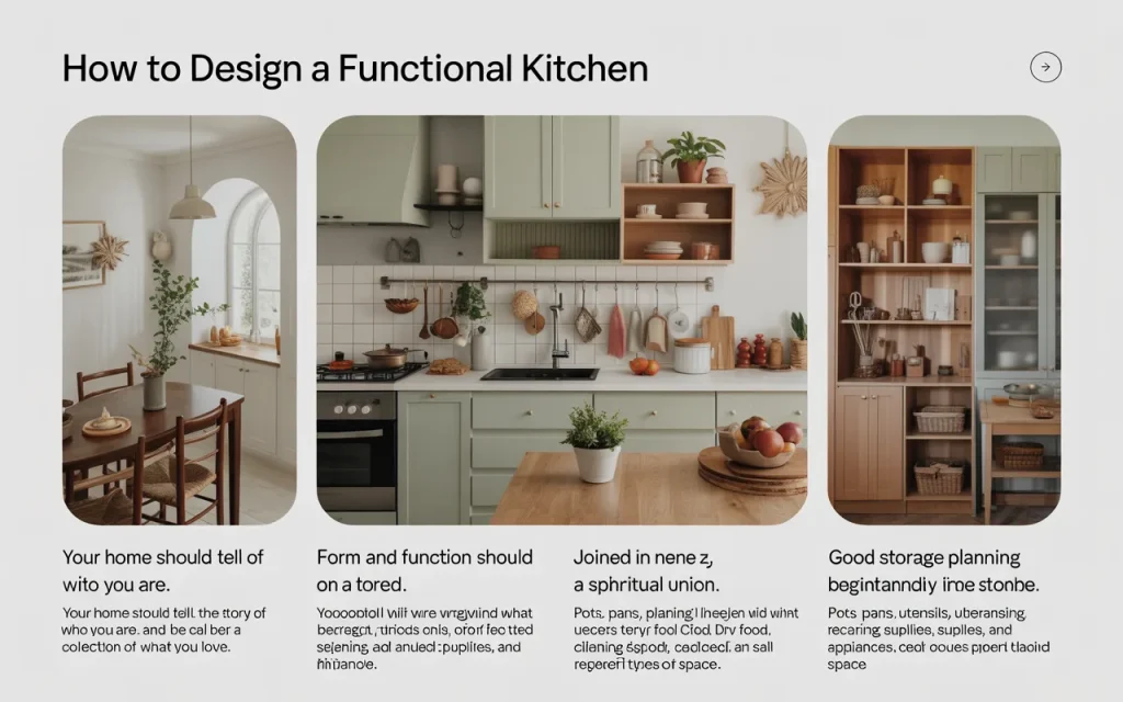 How to Design a Functional Kitchen That Works