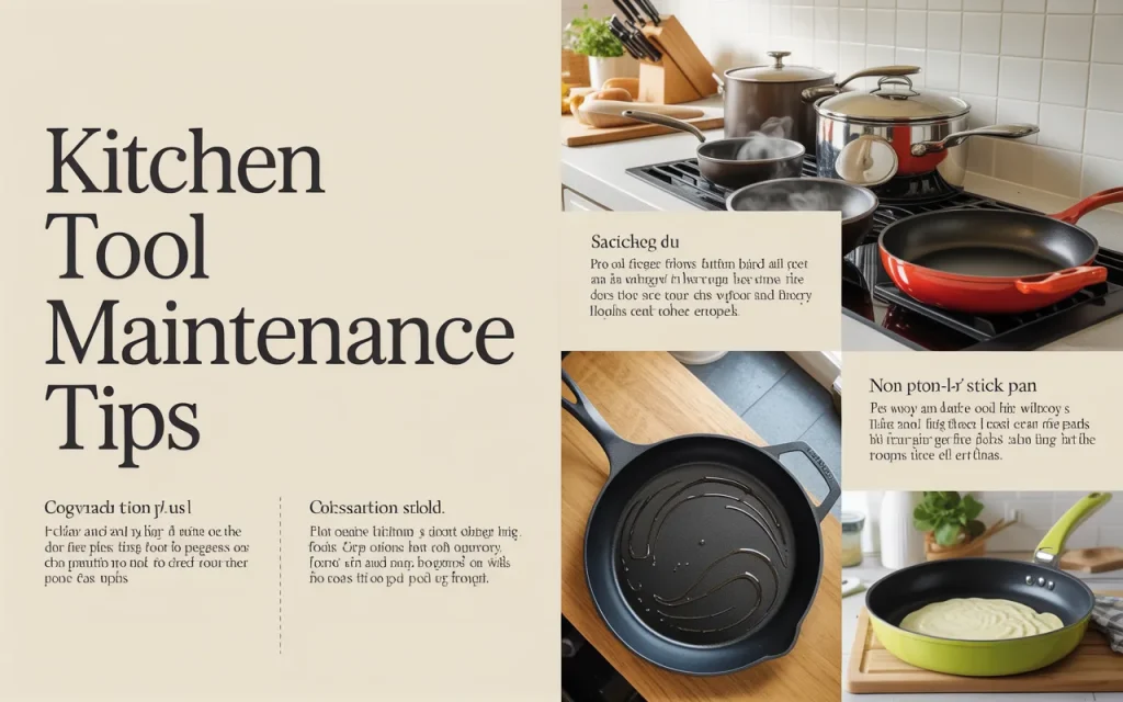 Kitchen Tool Maintenance Tips