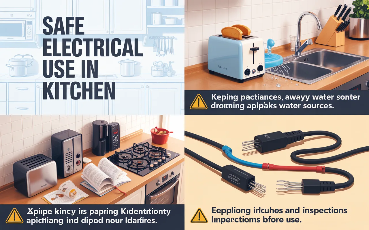 Safe Electrical Use In Kitchen