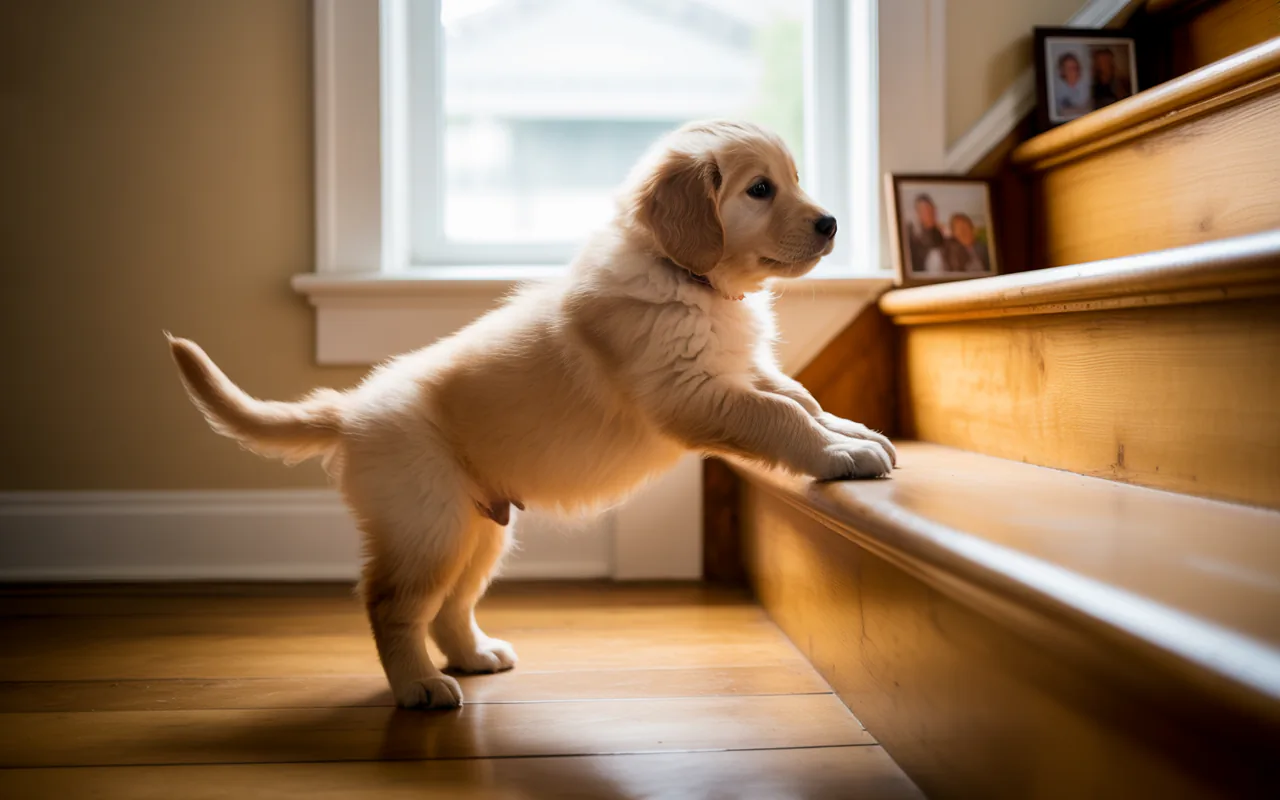 Can Puppies Climb Stairs