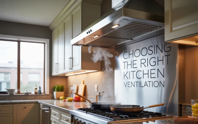 Choosing The Right Kitchen Ventilation