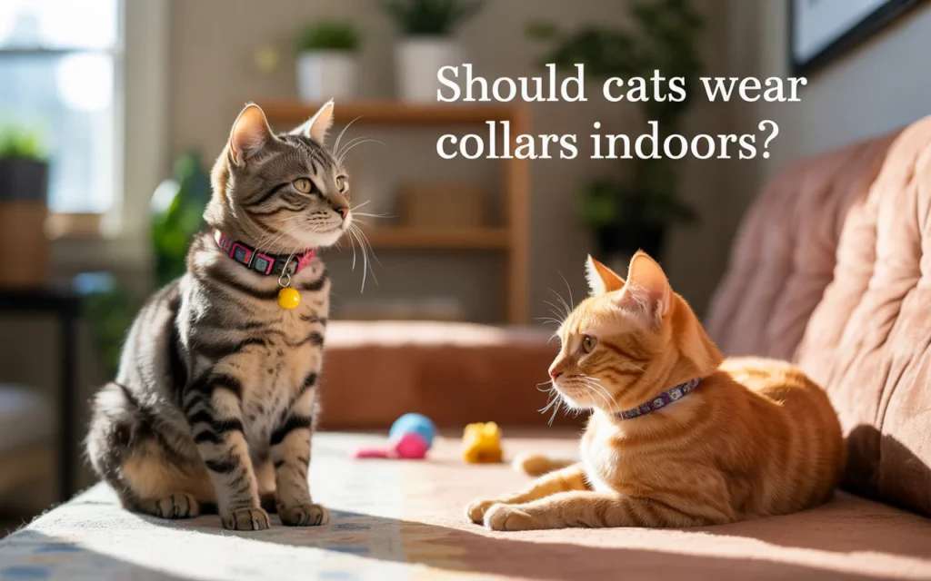 Should Cats Wear Collars Indoors