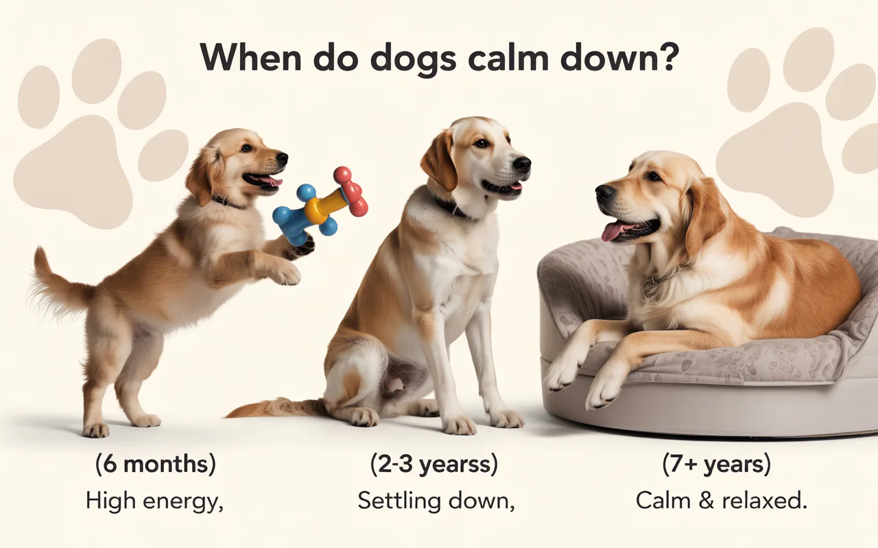What Age Do Dogs Calm Down