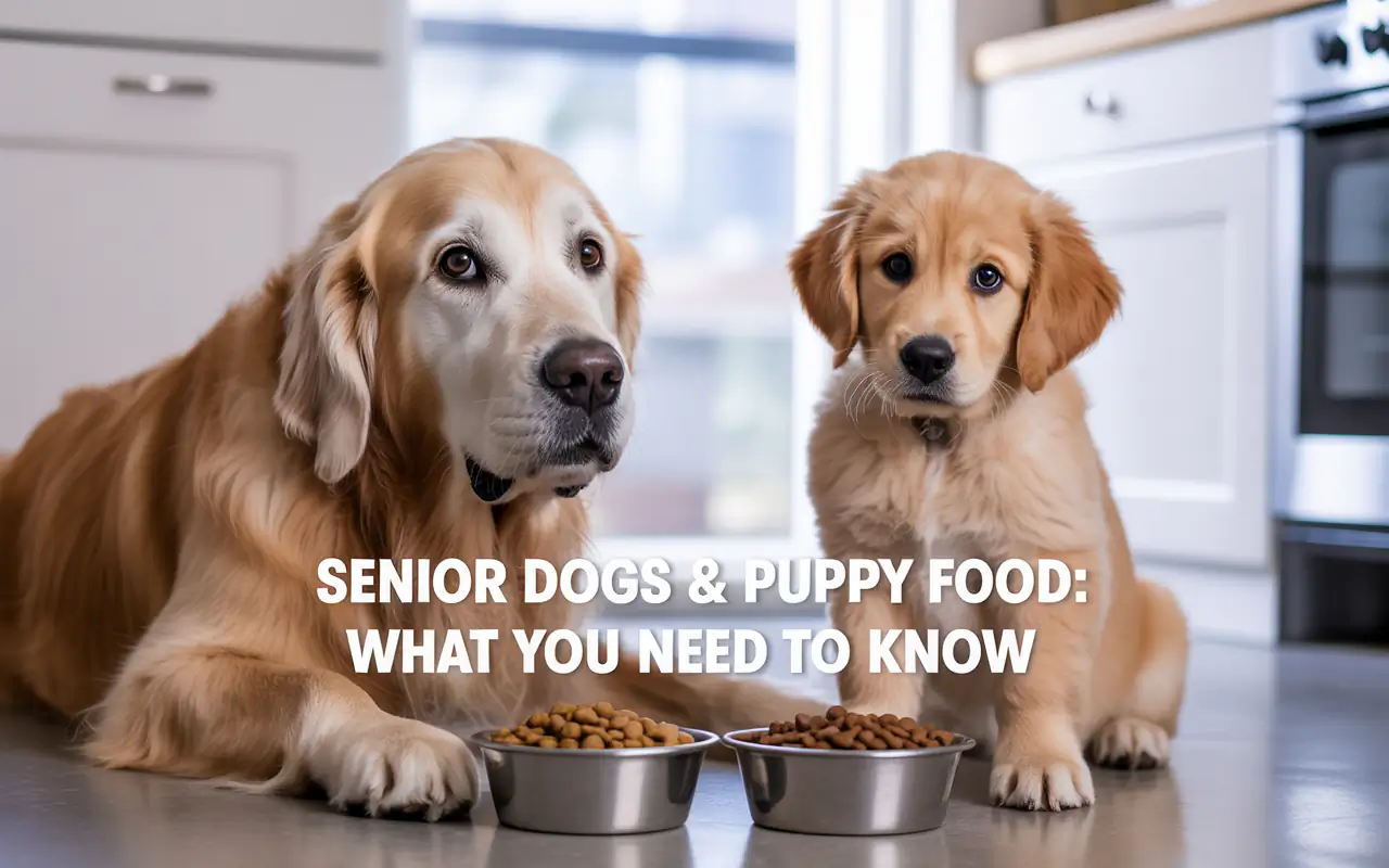 Can Senior Dogs Eat Puppy Food