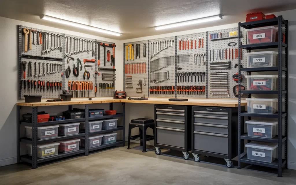 Garage Tool Organization Ideas