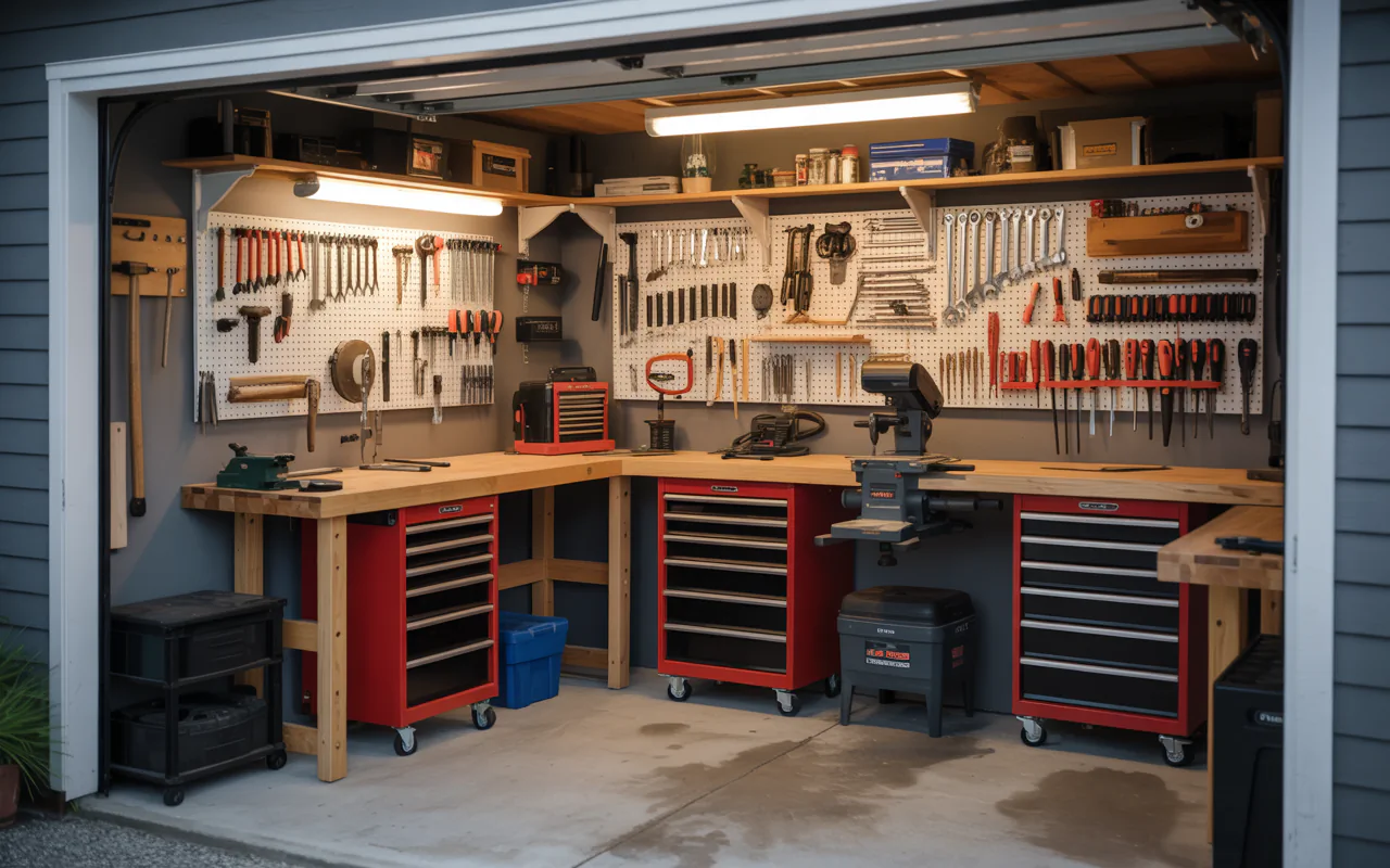 How To Build A Small Home Garage Workshop
