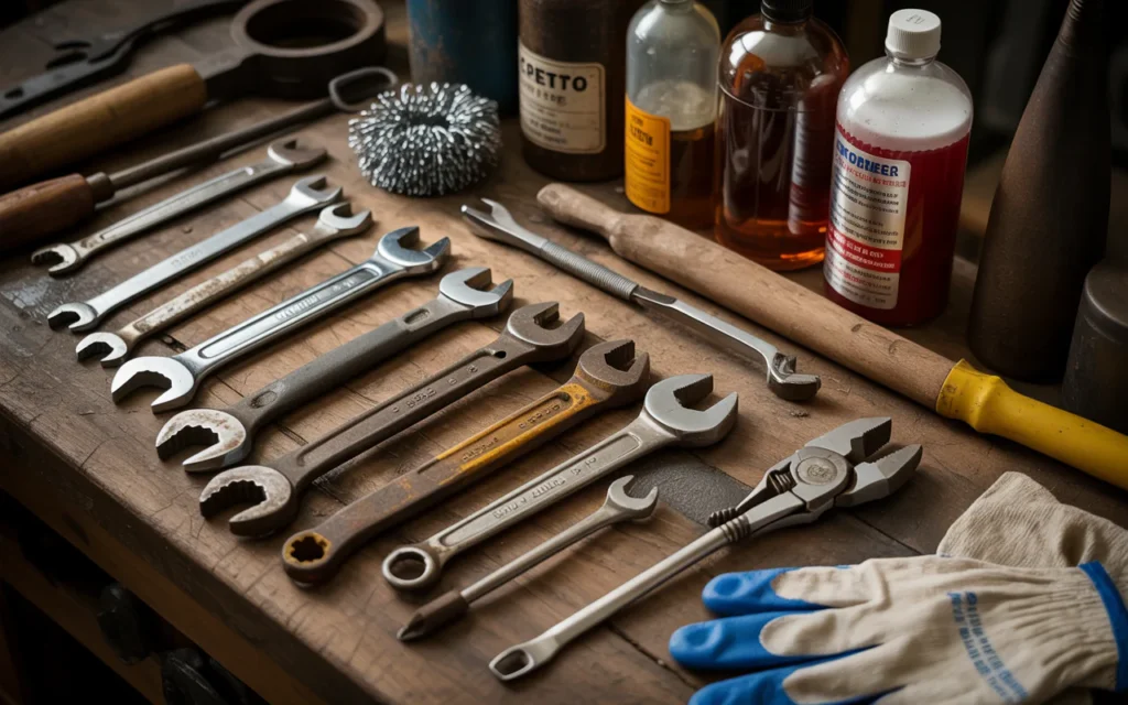 How To Clean Rusty Hand Tools