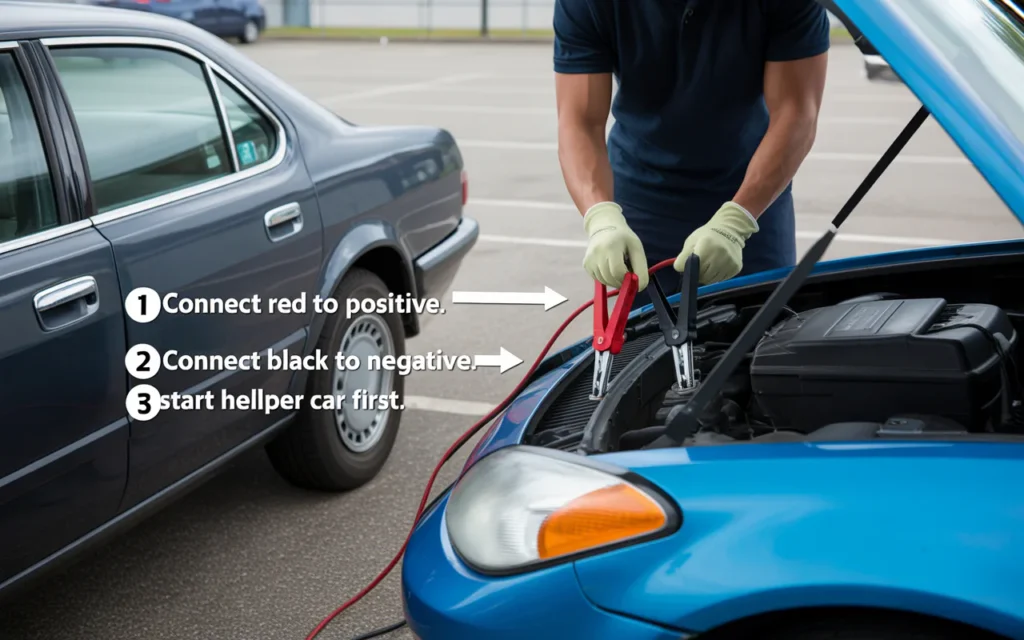 How To Jump-Start A Car Safely