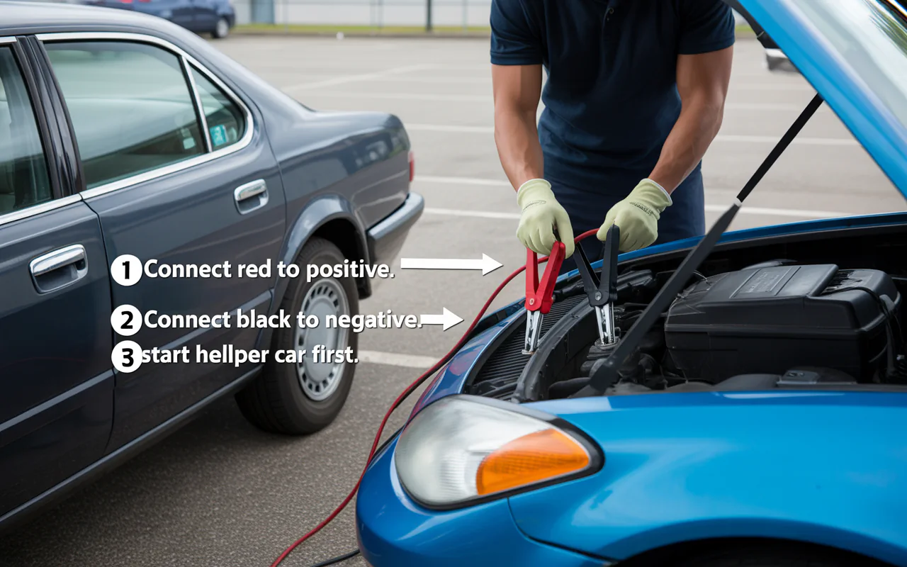 How To Jump-Start A Car Safely