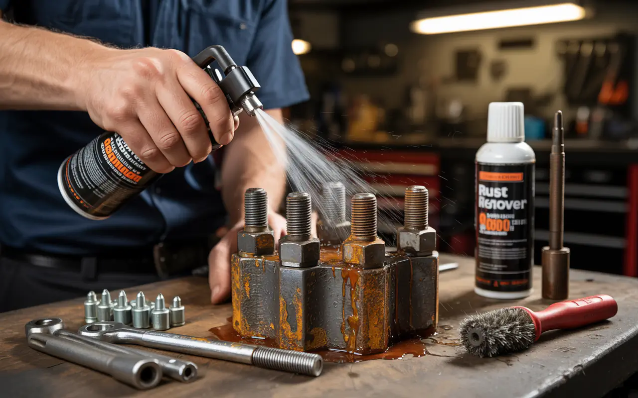 How To Loosen Rusted Bolts