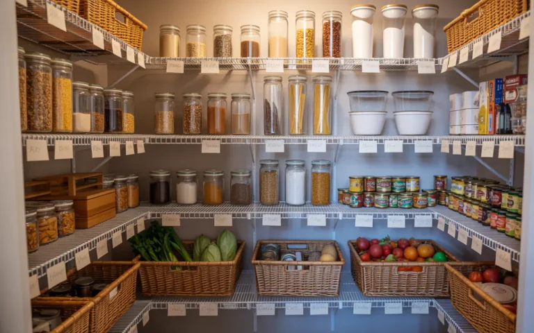 How To Organize Pantry Efficiently