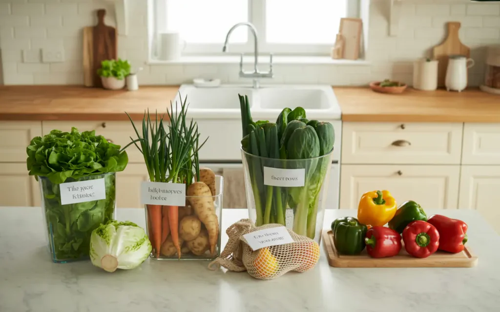 How To Store Vegetables Properly