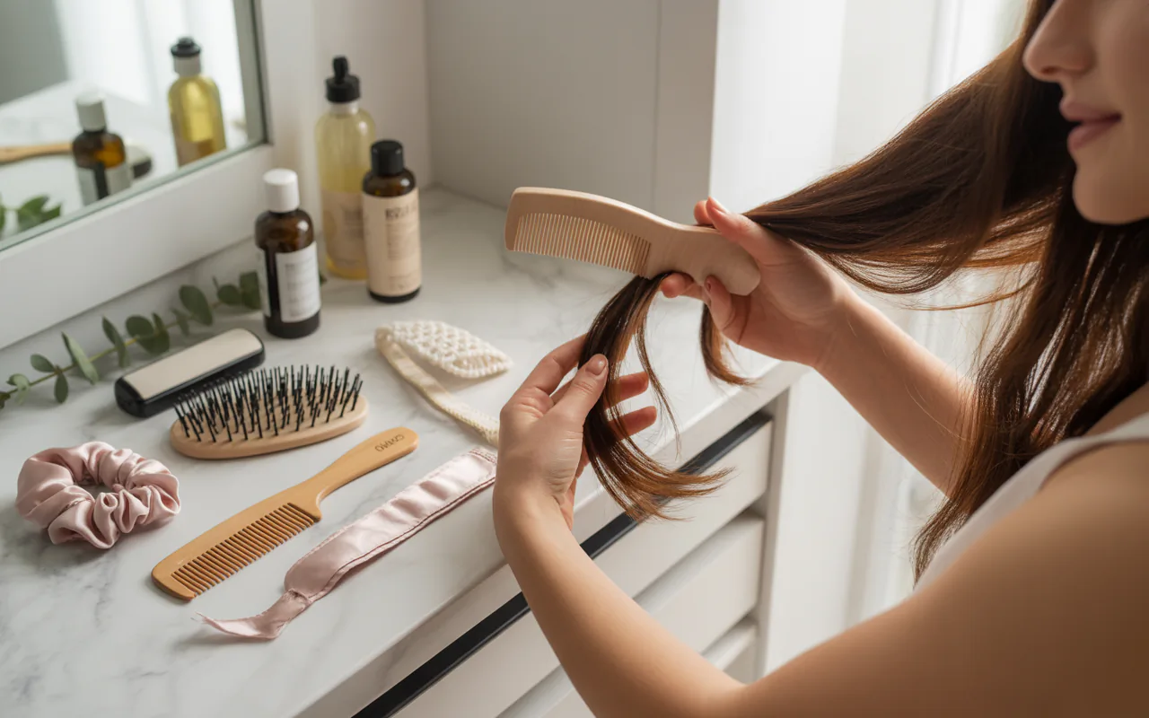 How To Take Care Of Hair With Accessories